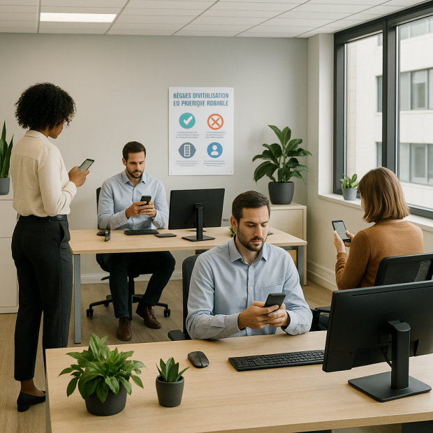 Téléphone portable au travail : ce que dit la loi et comment réguler son utilisation