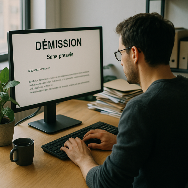 Démission sans préavis : Guide complet pour démissionner en 2026