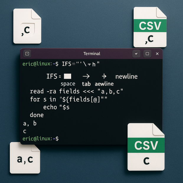 Maîtrisez l'Internal Field Separator en Bash pour des scripts plus efficaces