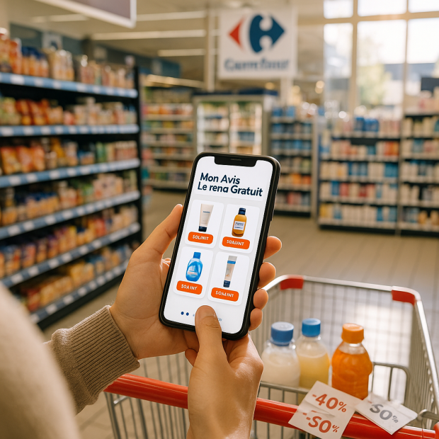 Mon avis le rend gratuit : Testez des produits gratuitement chez Carrefour !