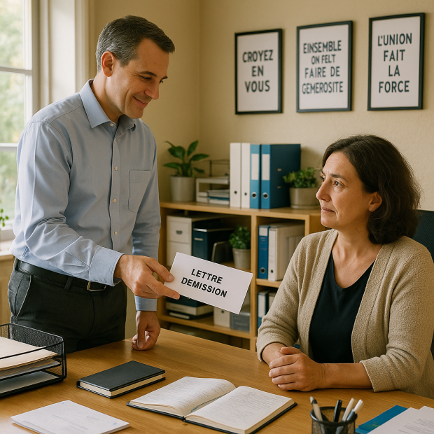 Comment rédiger une lettre de démission efficace pour secrétaire d'association