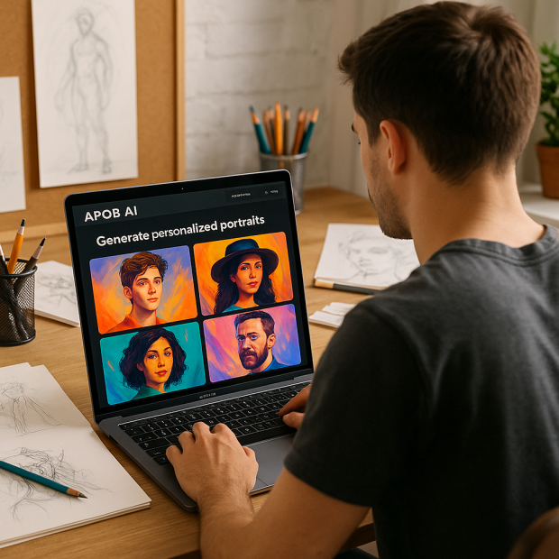APOB AI : L'outil incontournable pour créer des images et avatars virtuels avec l'IA