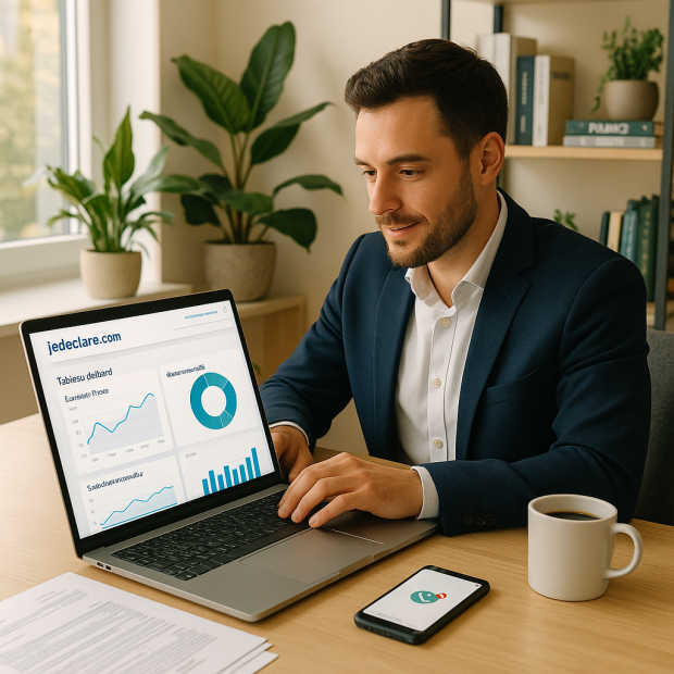 Comment utiliser jedeclare.com pour optimiser vos déclarations fiscales et sociales ?