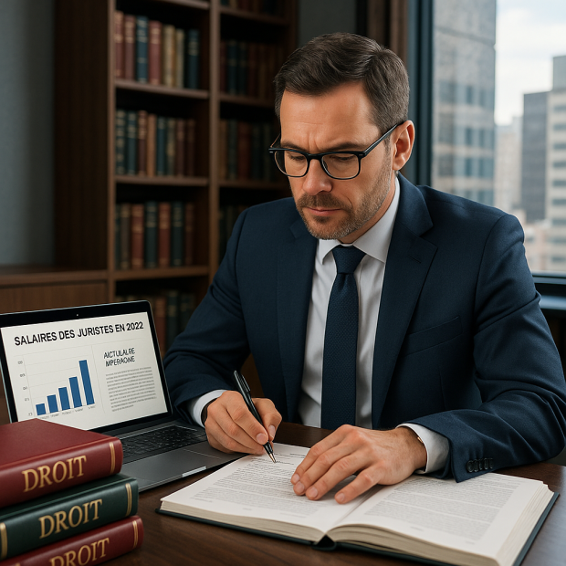 Quel est le salaire des juristes en 2025 ? Tarifs et tendances révélés